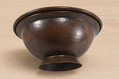 Bronze schale gehämmert - |,