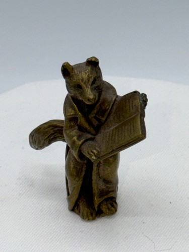 Aufstellfigur bronze reinecke - aufstellfigur,