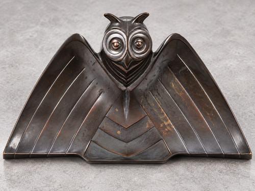 Bronze tintenfass carl - bronze-tintenfass,