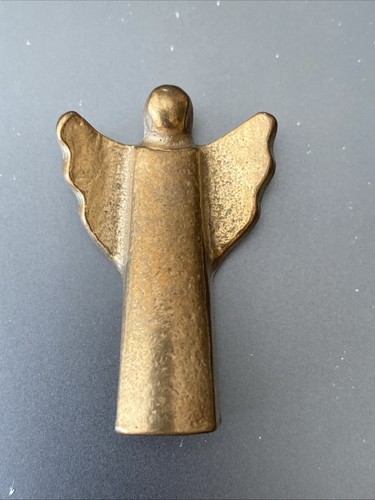 Schutzengel figur aus bronze - schutzengel,