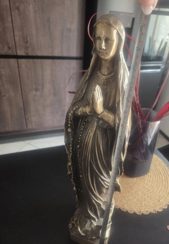 Bronze madonna statue maria - bronze,