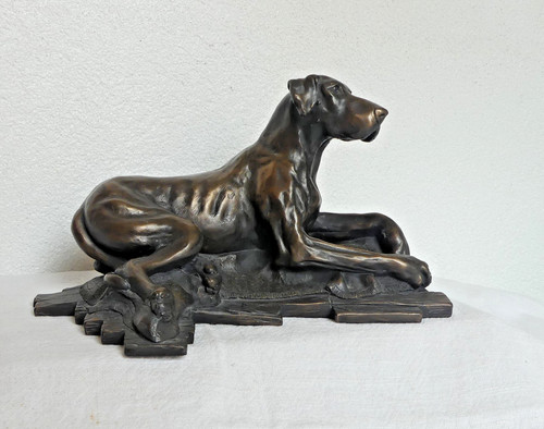 Deutsche dogge kaltguss - deutsche,