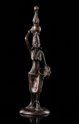 Afrikanische benin bronze - afrikanische,
