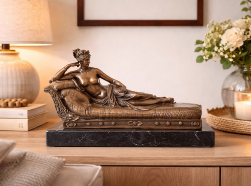 Bronze skulptur venus victrix - bronze,