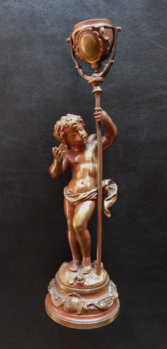 Kerzenleuchter mit amor - mit,