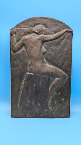 Louis gérardy bronze relief - gérardy,