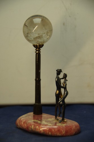 Art deco bronze skulptur - art,