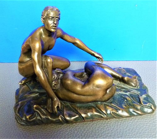 Bronze figur akt mann - figur, und