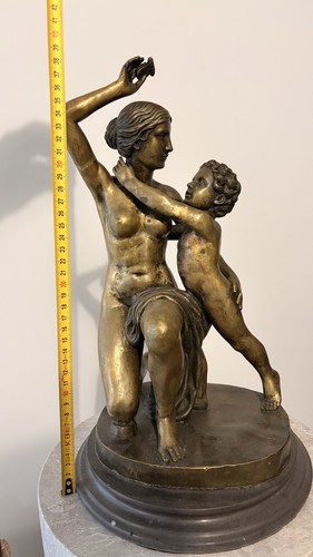 Titel bronzefigur frau - bronzefigur,