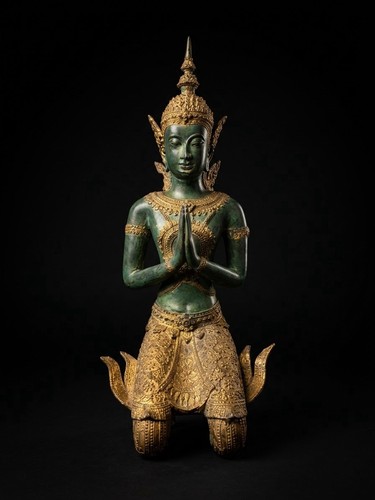 Bronze figur thailändischer - bronze-figur,,