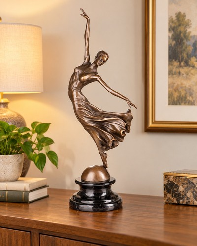 Bronze skulptur tänzerin - skulptur,