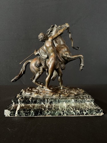 Antik bronze figur pferde - bronze,