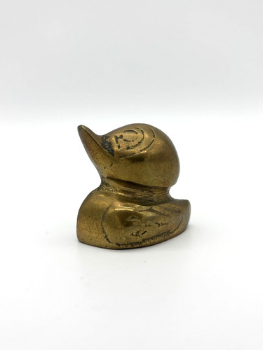 Bronzefigur ente - bronzefigur,