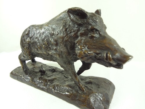 Wildschwein keiler bronze - ,
