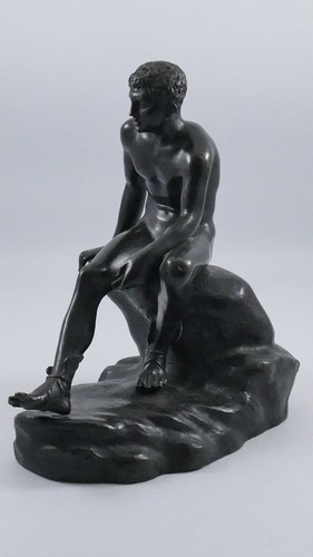 Antike bronze skulptur - skulptur, figur
