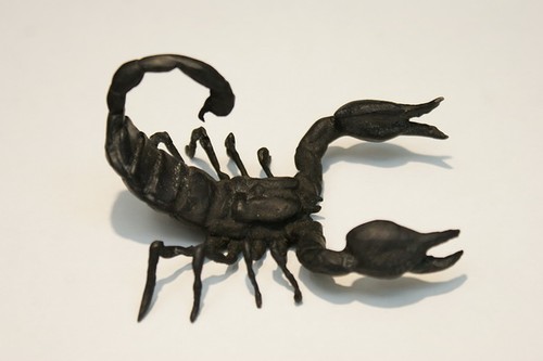 Bronzefigur scorpion by - 'scorpion'',