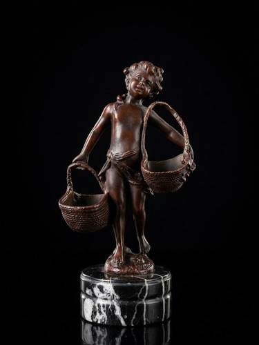 Antike bronze skulptur - /, figur