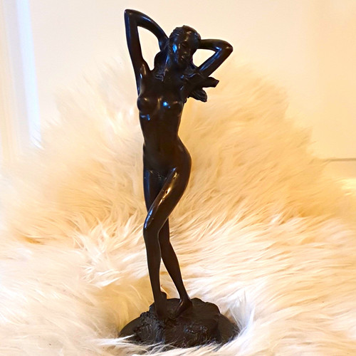 Weiblicher akt bronze skulptur - weiblicher,