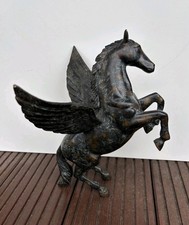 Bronze Messing Figur Pegasus