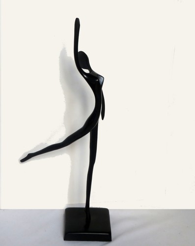 Bronze figur tänzerin - bronze,