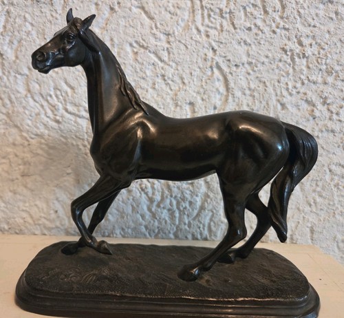 Bronze pferd skultur antik - skultur,
