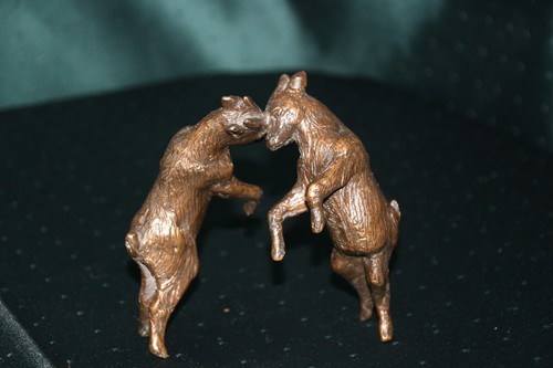 Kurt arentz bronze - arentz, spielende