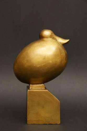 Bronzefigur ente by - bronzefigur,
