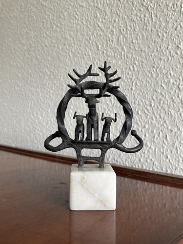 Bronze skulptur hethitischer - bronze-skulptur, /