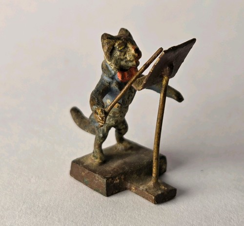 Katzenkapelle bronze wiener - bronze,