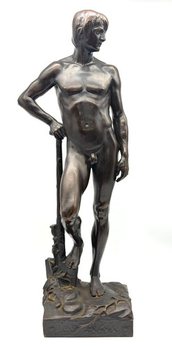 Robert saake bronzeakt - saake,