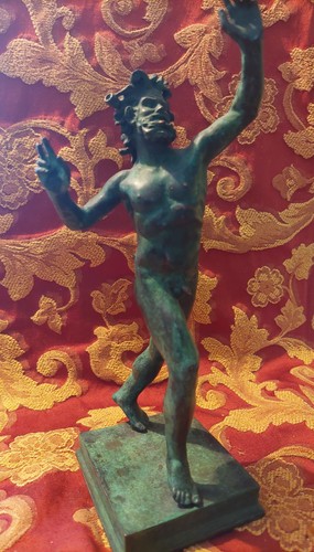 Bronze figur patiniert - bronze-figur,
