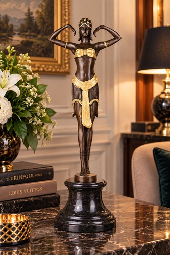 Bronze skulptur art - skulptur,