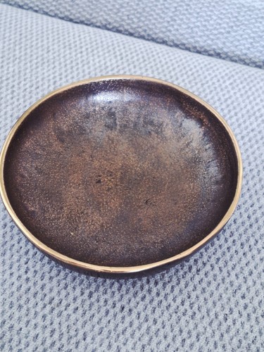 Bronze dekoschale massiv - dekoschale,