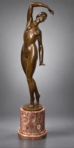 Bronzefigur tanzender