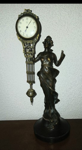 Bronze figuren skulptur - figuren, mit