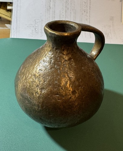 Vintage bronze krugvase - krugvase, rsv