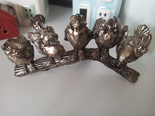 Bronze vögel auf - bronze, ast