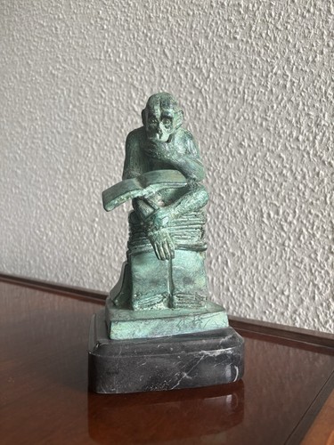 Bronze skulptur denkender - skulptur, „denkender