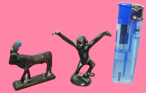 Bronze figuren affe und - affe,