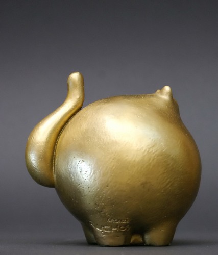 Bronzefigur kitty cat - cat, ' -