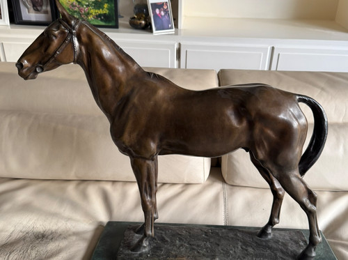 Bronzeskulptur pferd von - bronzeskulptur, "pferd"