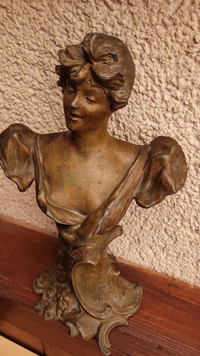 Jugendstil büste weiblicher - jugendstil,