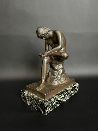 Jugendstil skulptur bronze auf - skulptur,