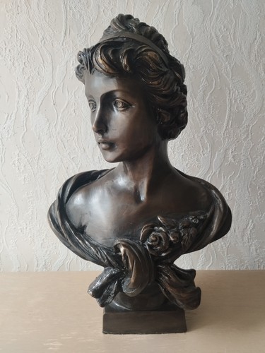 Bronze büste - bronze-büste, –