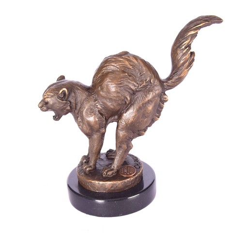 Bronze skulptur erschrockene - bronze,