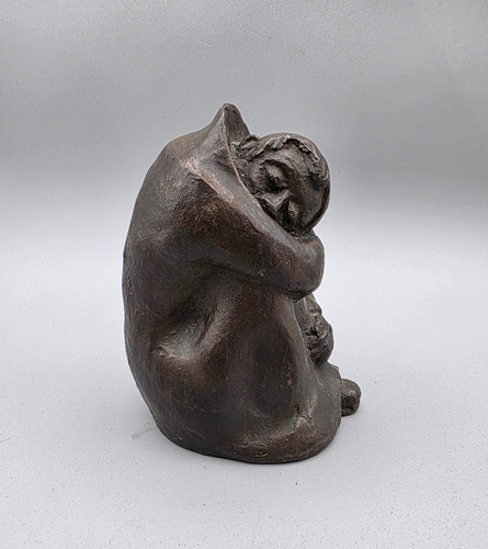 Bronzefigur hirte heinz - bronzefigur,