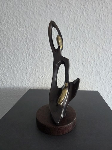 Abstrakte skulptur aus - aus, bronze