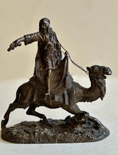 Bronze-Skulptur "Araber auf
