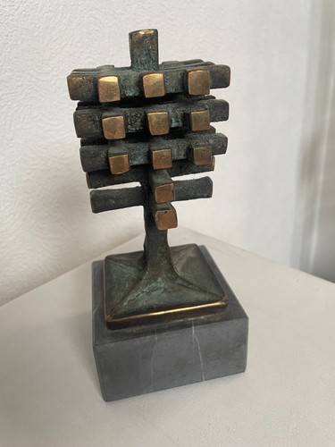Bronze skulptur prof - prof., benno