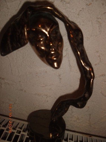 Skulptur bronze original lohe - bronze,